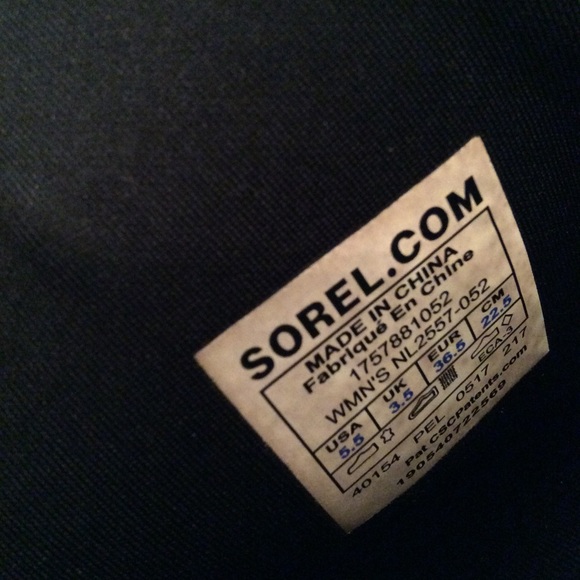 🆕 SOREL gray leather slim pack tall boots- 5.5 - Picture 7 of 7